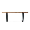 Industrial Solid Oak Table - Neo Series
