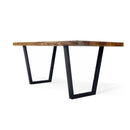 Industrial Solid Oak Table - Neo Series