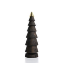 Wooden Christmas Tree Fir Black Cedar With Brass Head Large Size