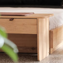 Hol Bench With Drawers Oak