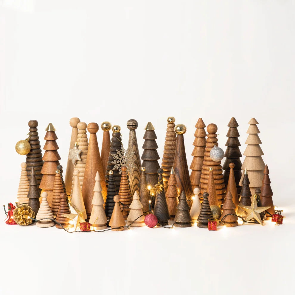 Christmas Tree Wooden Christmas Tree Set Juniper Cedar