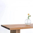 Solid Oak Table - Beam Series Rectangular Table