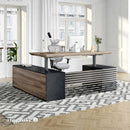 Anderson · L-Shaped Executive Standing Desk, Adjustable Height