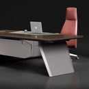 Worley · Modern L-Shaped Executive Desk