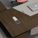 Worley · Modern L-Shaped Executive Desk