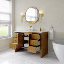 James Martin Hudson 48" Single Bathroom Vanity, Honey Oak