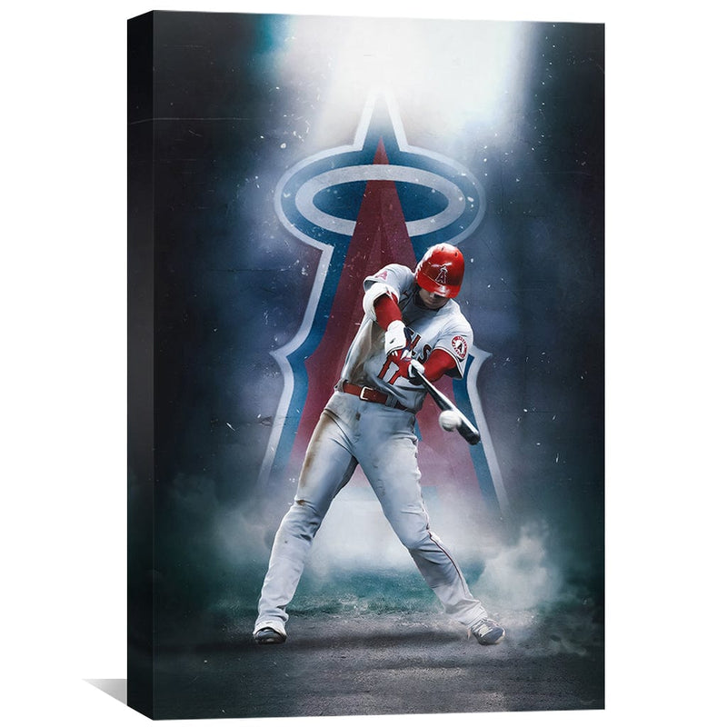 Angel Home Run Canvas