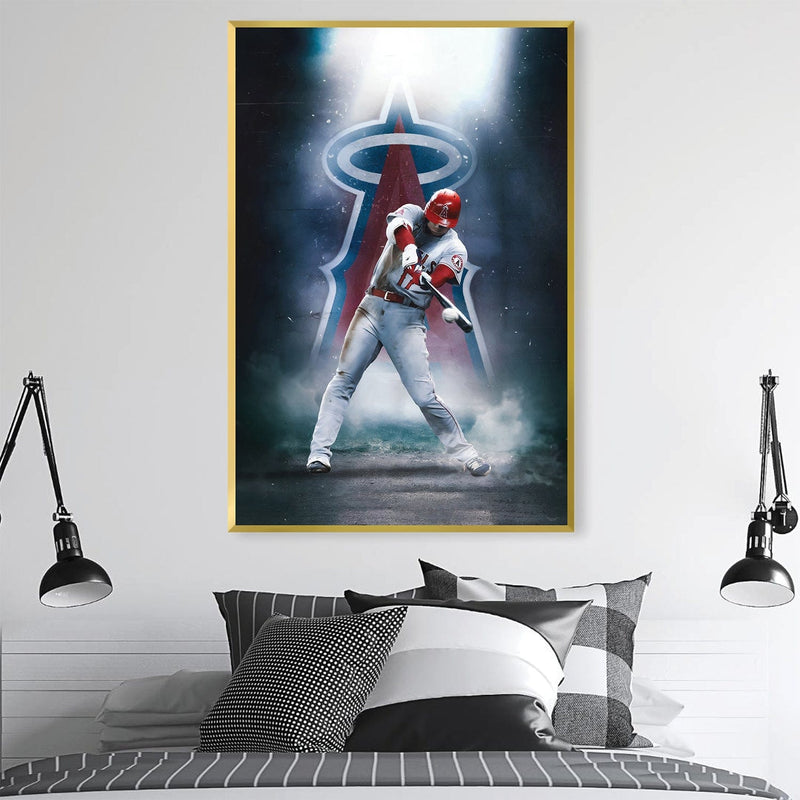 Angel Home Run Canvas