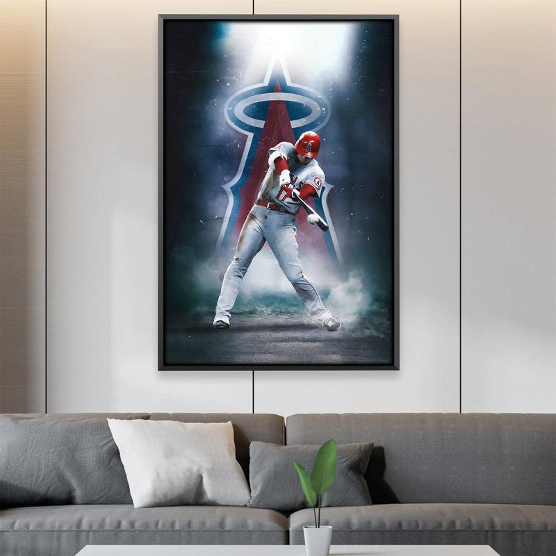 Angel Home Run Canvas