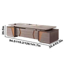 York · Grand Executive Desk w/ Mobile Storage