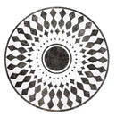 Anges Multi Finish Round Marble Medallions 36x36
