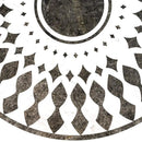 Anges Multi Finish Round Marble Medallions 48x48