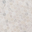 MSI Angora Polished 2" Hexagon Mosaic Tile