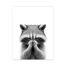 GobekUsa Animal Funny Bathroom Poster Wall Art