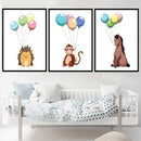 Animal Party Canvas