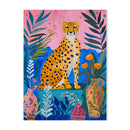 GobekUsa Animal Print Canvas Wall Art Tiger Zebra Black Cat