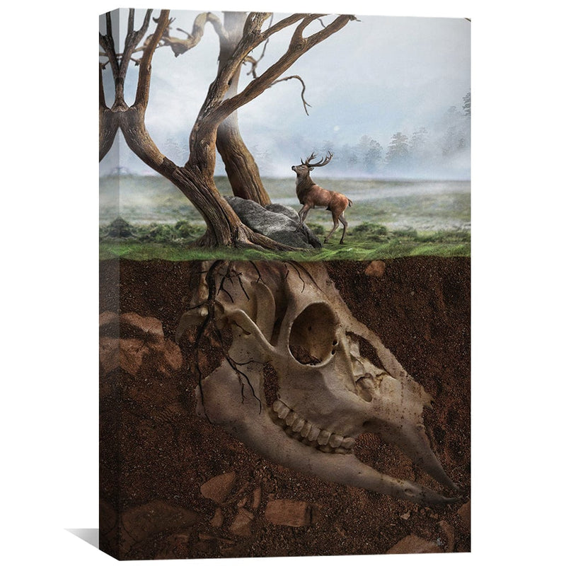 Animal Skull Canvas