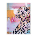GobekUsa Animal Theme Canvas Wall Art Tiger Zebra Cat