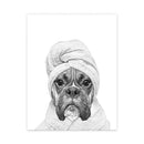 GobekUsa Animals Bathroom Poster Wall Art Home Decor