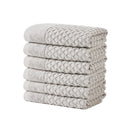 Cotton Diamond Waffle Weave Bath Towel Set - Grayson Collection by Great Bay Home