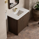 James Martin Gracyn 36" Single Bathroom Vanity, Sable