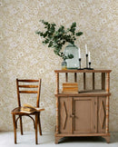 Annabelle Wallpaper in Antique Blush