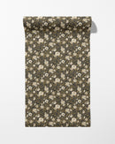Annabelle Wallpaper in Charcoal Marigold