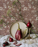Annabelle Wallpaper in Plumwood Rose