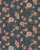 Annabelle Wallpaper in Terracotta Night