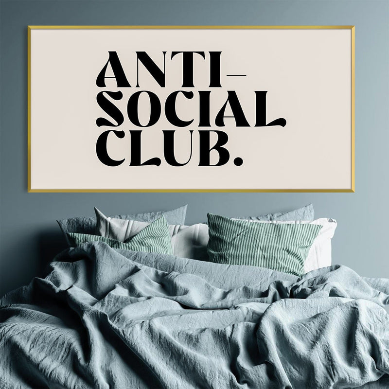 Anti-Social Club Canvas