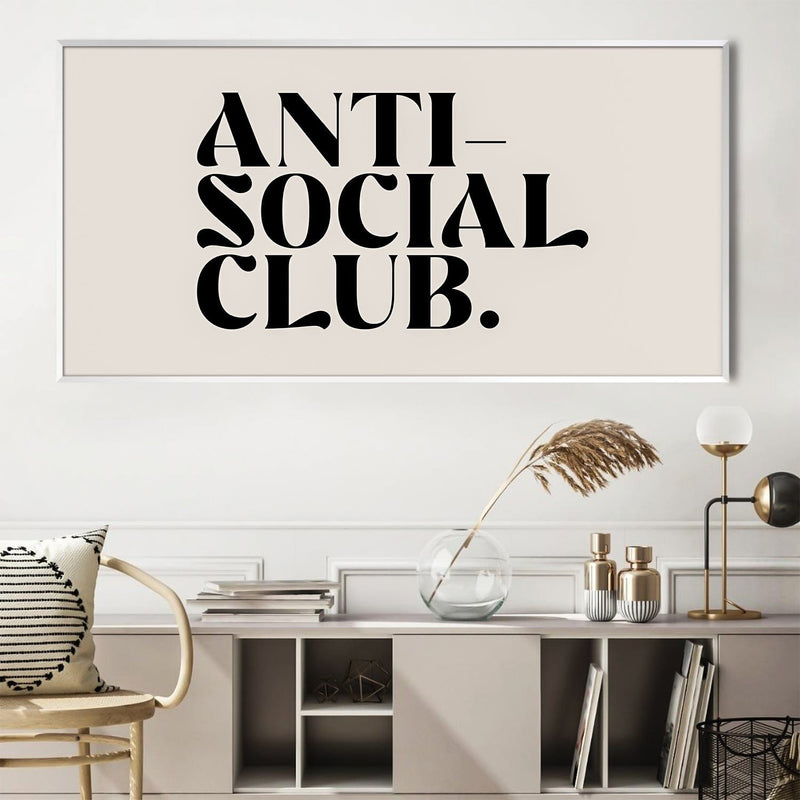 Anti-Social Club Canvas