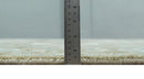 Antique Olive Blue Ivory Heriz Serapi Hand-Knotted Wool Area Rug by The Rug Decor