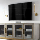 GobekUsa Gold Mirror Lights Antique Bronze Wall Lamps for Home Interior Art Deco