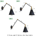 GobekUsa Antique Adjustable Wall Lamp Sconce Black Copper