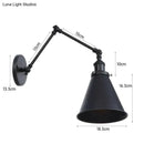 GobekUsa Antique Adjustable Wall Lamp Sconce Black Copper