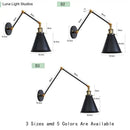GobekUsa Antique Adjustable Wall Lamp Sconce Black Copper