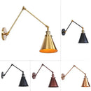 GobekUsa Antique Adjustable Wall Lamp Sconce Black Copper