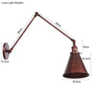 GobekUsa Antique Adjustable Wall Lamp Sconce Black Copper