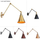 GobekUsa Antique Adjustable Wall Lamp Sconce Black Copper