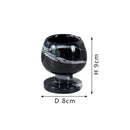 GobekUsa Grand Antique Marble Candlestick Holder: Modern French Fireplace Dining Table Centerpiece