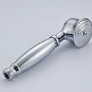 Antique brass and chrome hand shower head bathroom sprayer by Decorbites