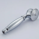Antique brass and chrome hand shower head bathroom sprayer by Decorbites