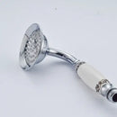 Antique brass and chrome hand shower head bathroom sprayer by Decorbites