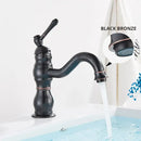 GobekUsa Brass Basin Faucet with Swivel Spout & Single Handle Deck Mount