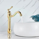 GobekUsa Brass Basin Faucet with Swivel Spout & Single Handle Deck Mount