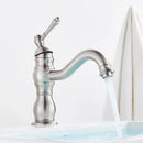 GobekUsa Brass Basin Faucet with Swivel Spout & Single Handle Deck Mount