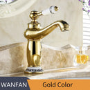 GobekUsa Brass Bathroom Basin Sink Faucet Water Mixer - M-16F