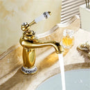 GobekUsa Brass Bathroom Basin Sink Faucet Water Mixer - M-16F