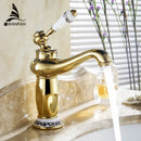GobekUsa Brass Bathroom Basin Sink Faucet Water Mixer - M-16F