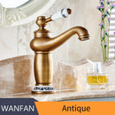 GobekUsa Brass Bathroom Basin Sink Faucet Water Mixer - M-16F